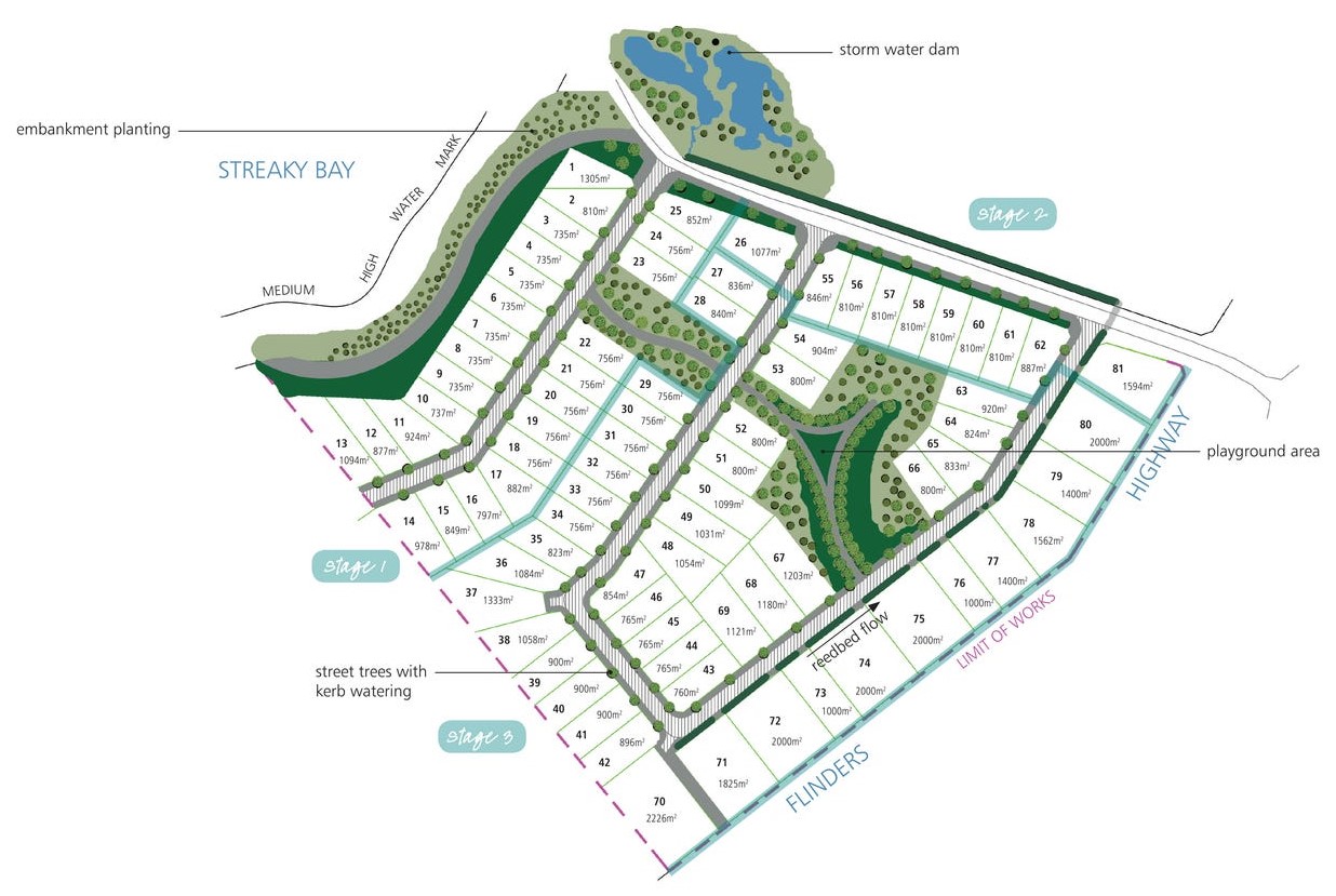 [Land for Sale] Clearwater Cove Estate, Streaky Bay OpenLot